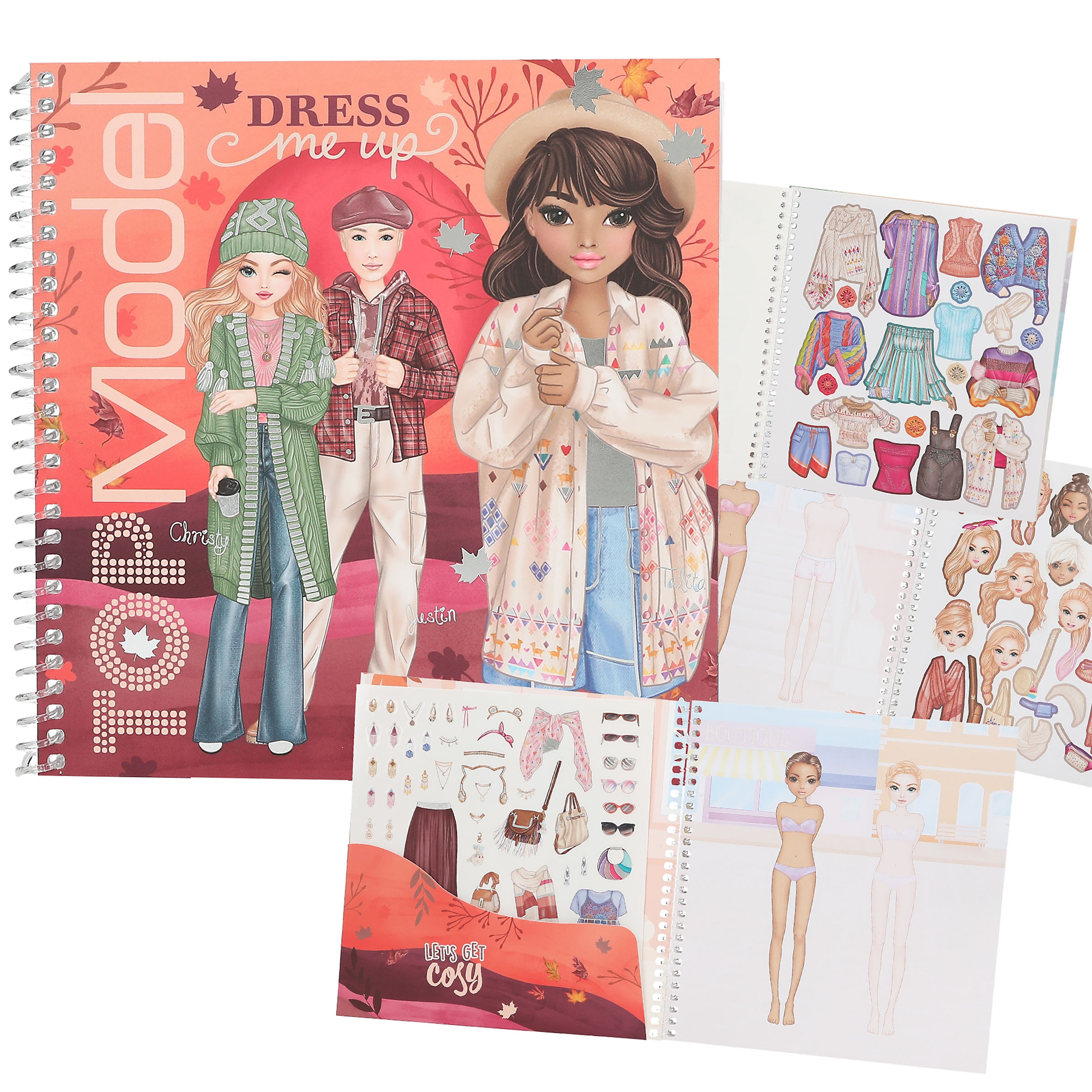 TOPModel - Stickerbuch Dress Me Up COSY