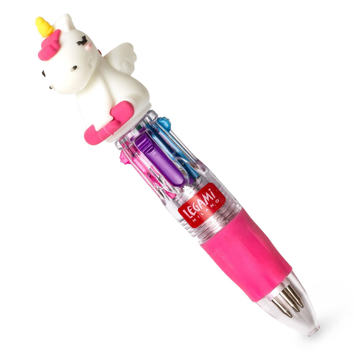 Legami - Mini Kugelschreiber 4 Farben Unicorn