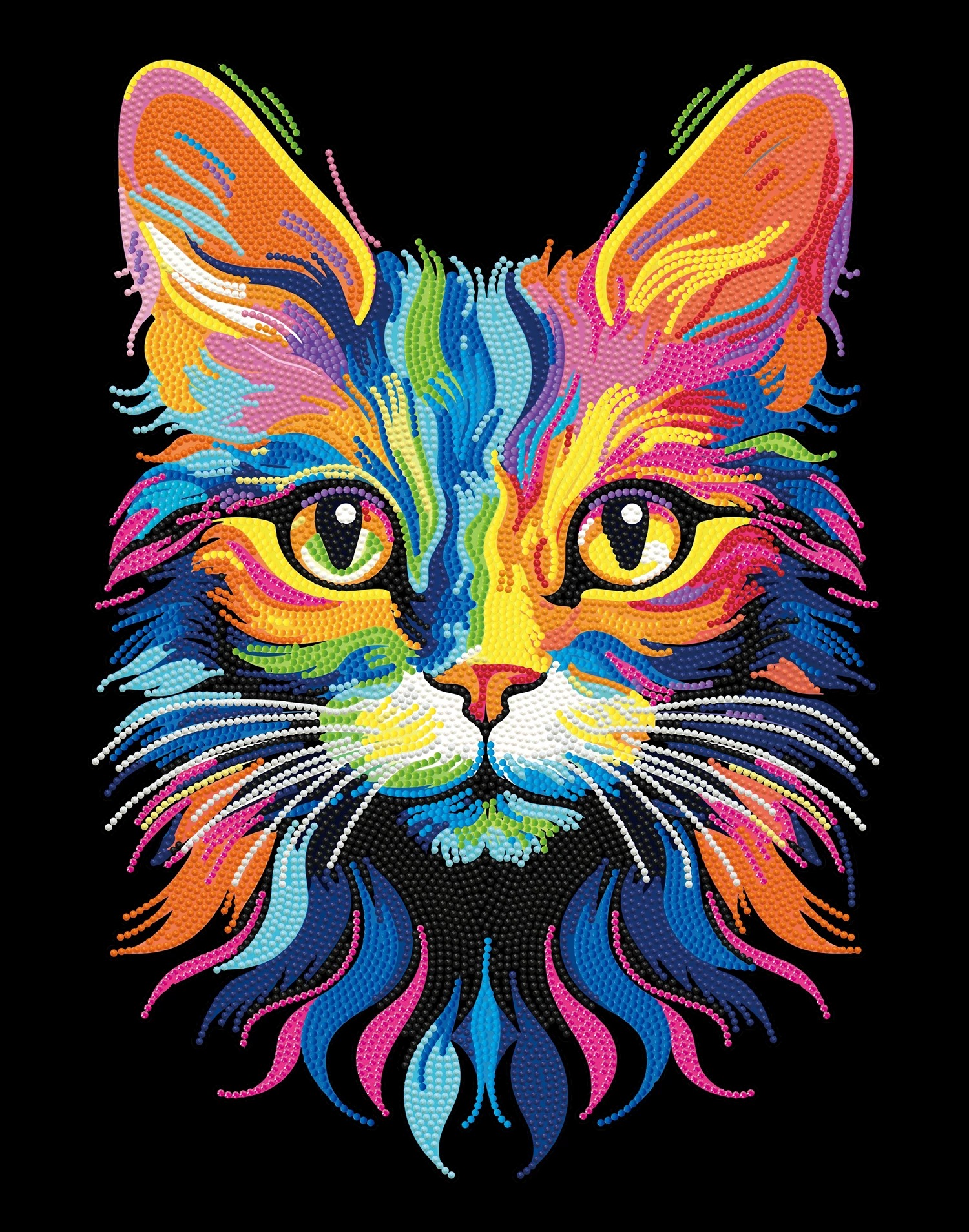 Diamond Dotz - Diamond Painting Neon Katze Diamond Dotz - Diamond Painting Neon Katze