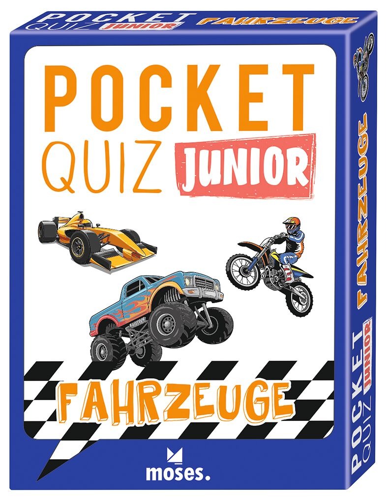moses - Pocket Quiz junior Fahrzeuge