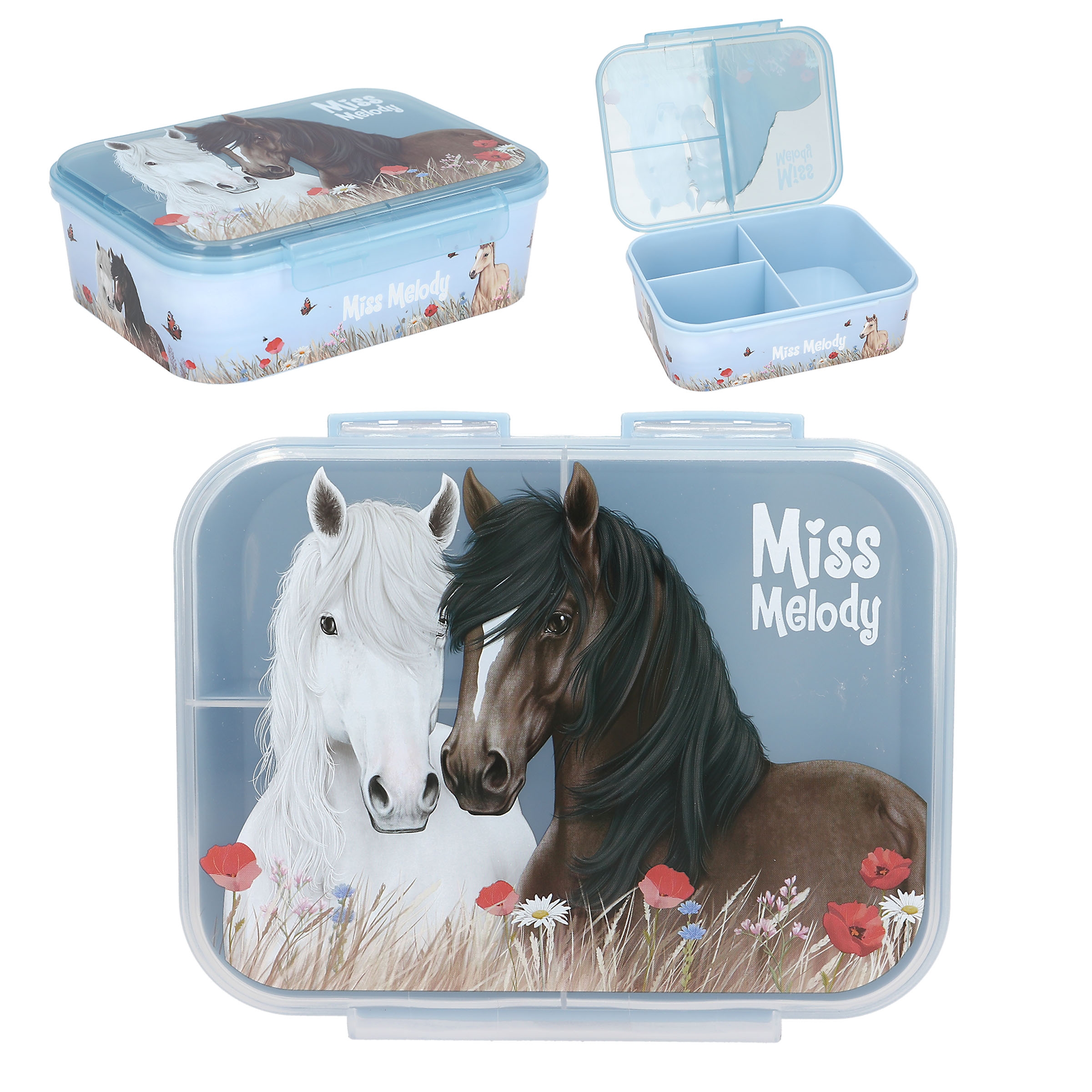 Miss Melody - Lunchbox DUSTY ROSE mit 3 Fächern Miss Melody - Lunchbox DUSTY ROSE mit 3 Fächern