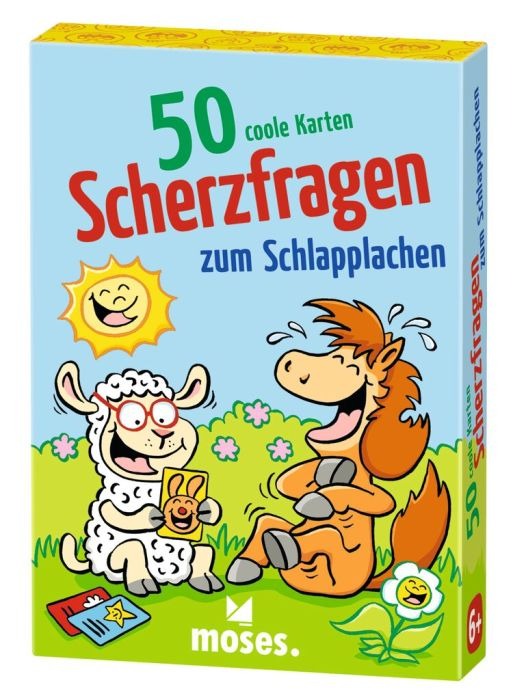 moses - 50 coole Karten - Scherzfragen zum Schlapplachen