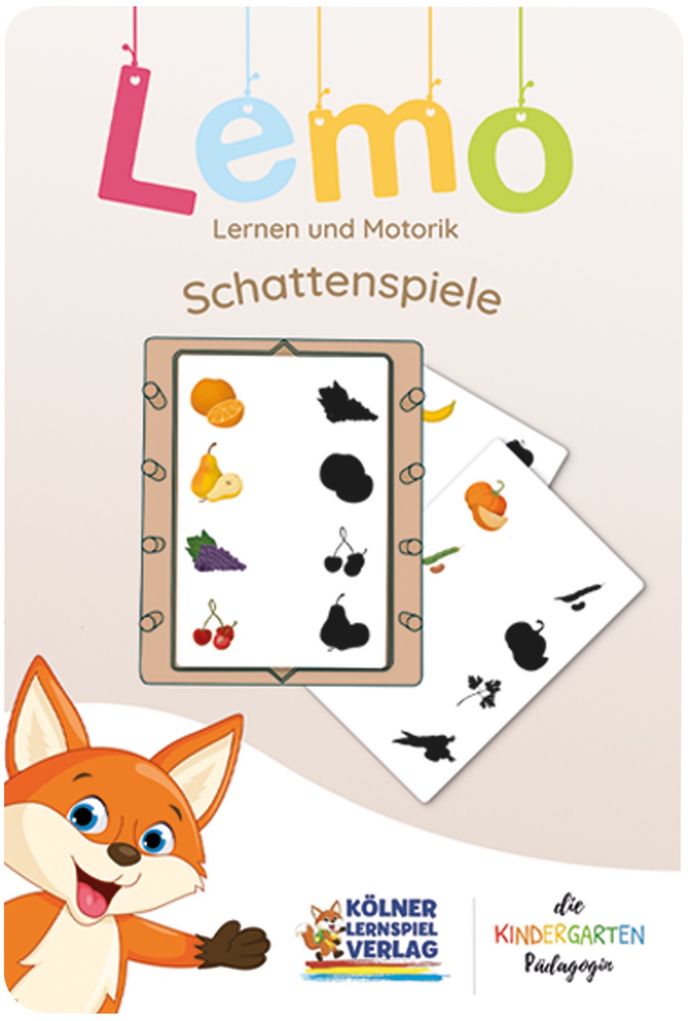Kölner Lernspielverlag -  Lemo Kartensatz Schattenspiele ab 3 Kölner Lernspielverlag -  Lemo Kartensatz Schattenspiele ab 3