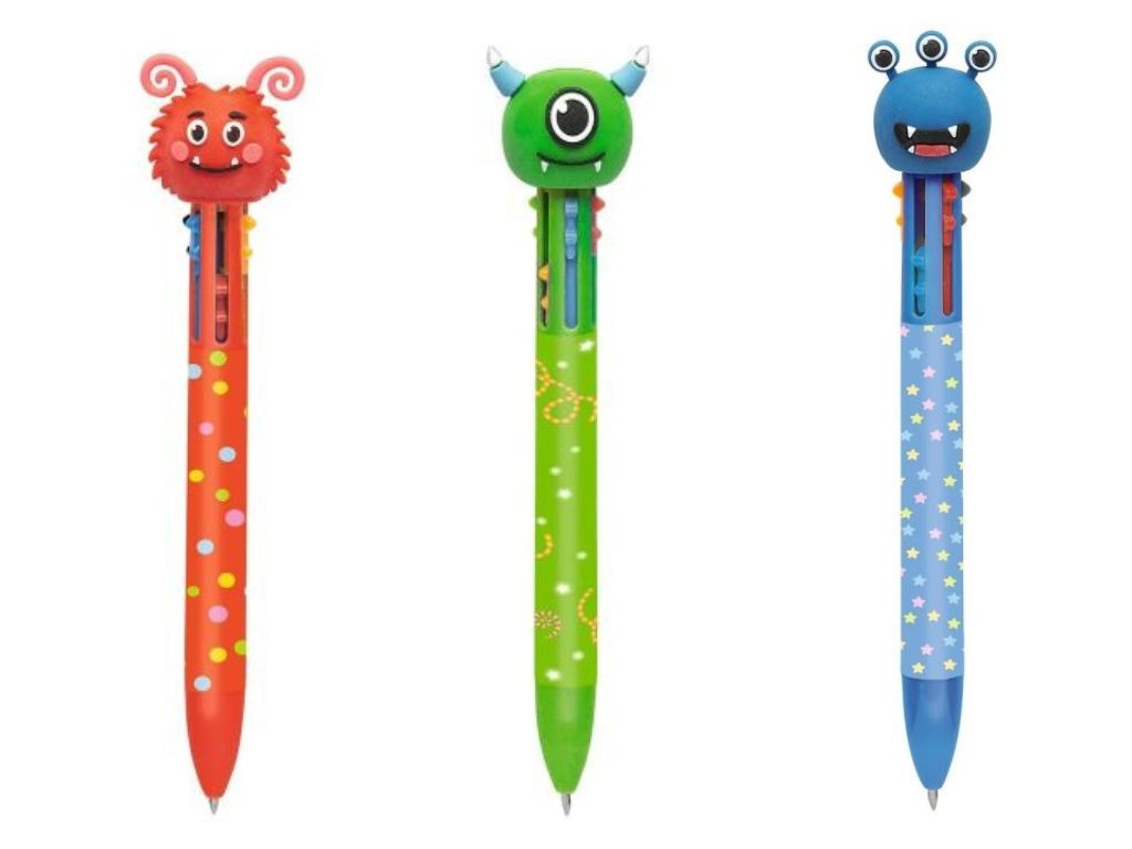 moses - Monster 6-Farb-Gelschreiber
