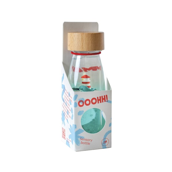 PETIT BOUM - Sensorikspielzeug "Move Bottle Whale Calm"