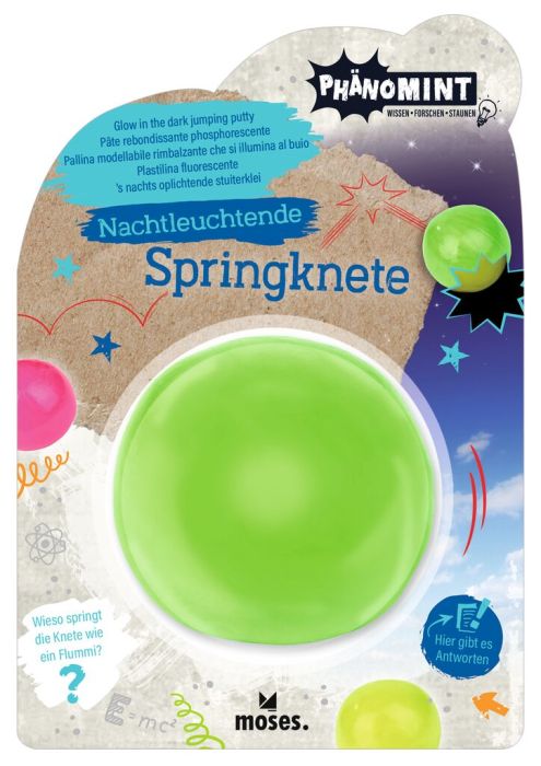 moses - PhänoMINT Nachtleuchtende Springknete