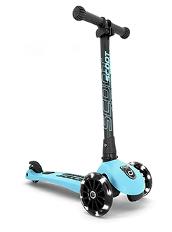 K3_blueberry_LED Scoot & Ride - Highwaykick 3 LED blueberry