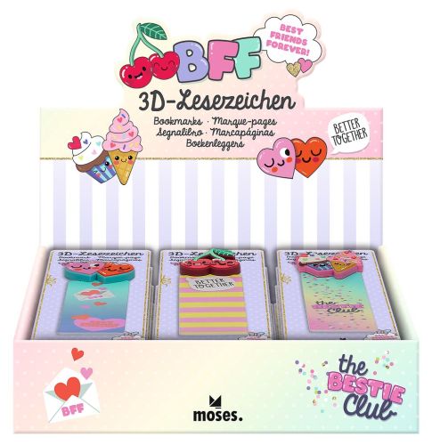 moses - BFF 3D-Lesezeichen