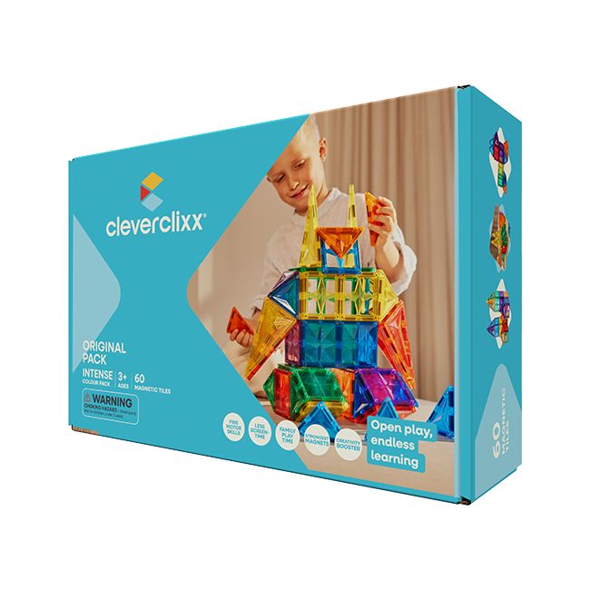 CleverClixx - Magnetbausteine Original Pack Intense