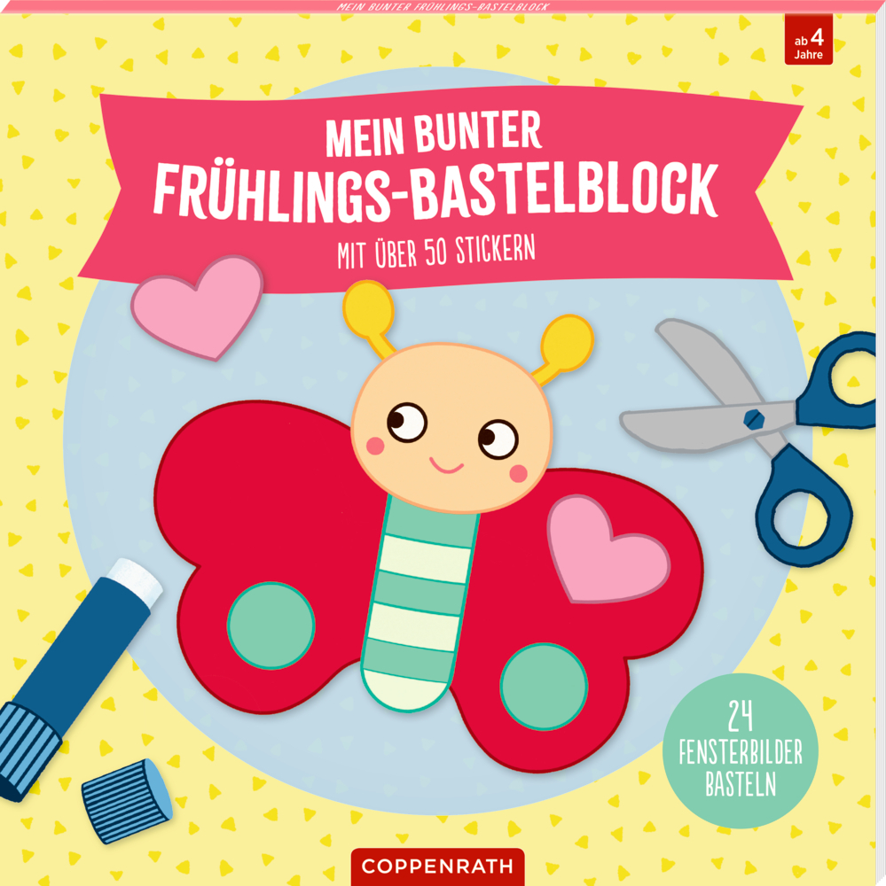 Spiegelburg - Mini-Künstler: Mein bunter Frühlings-Bastelblock