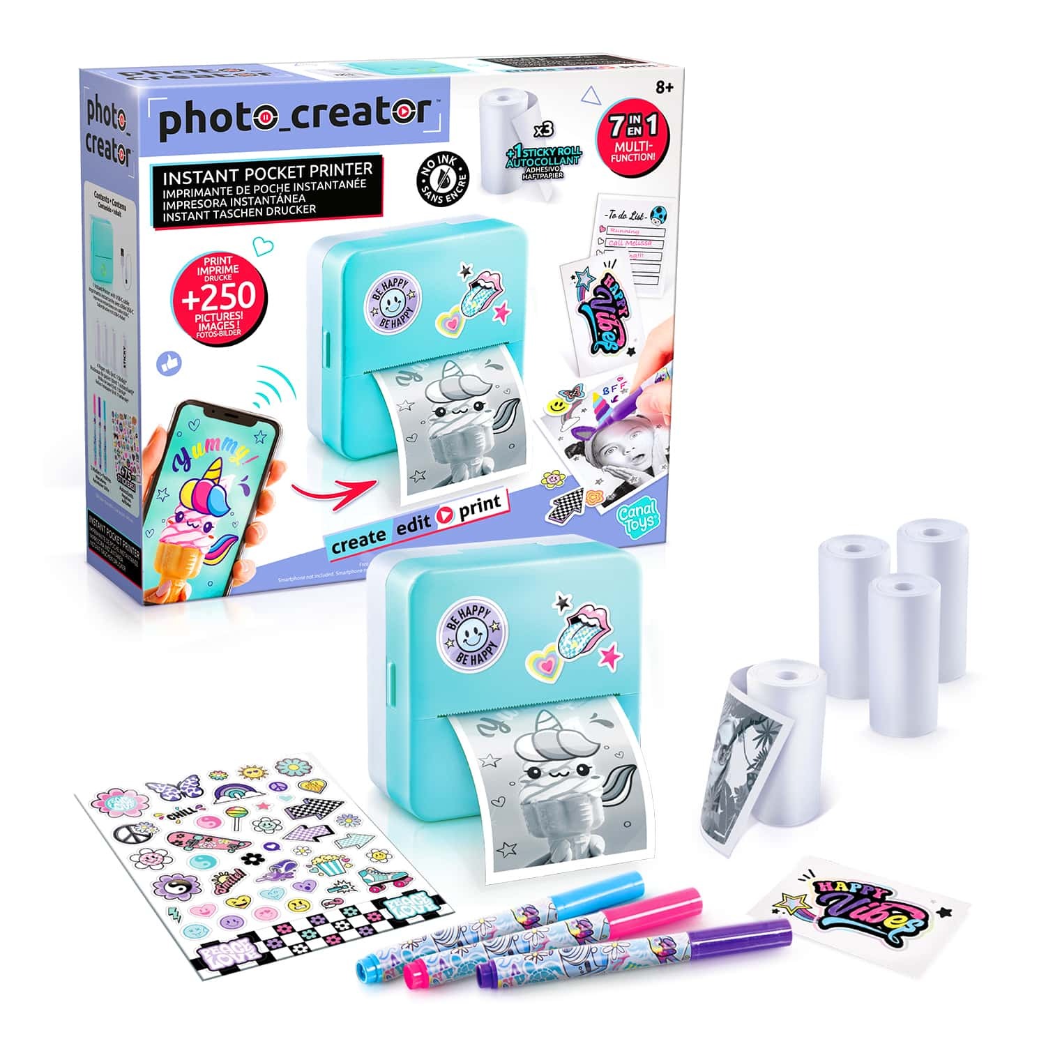 Canal Toys - Photo Creator: Instant Pocket Printer Canal Toys - Photo Creator: Instant Pocket Printer