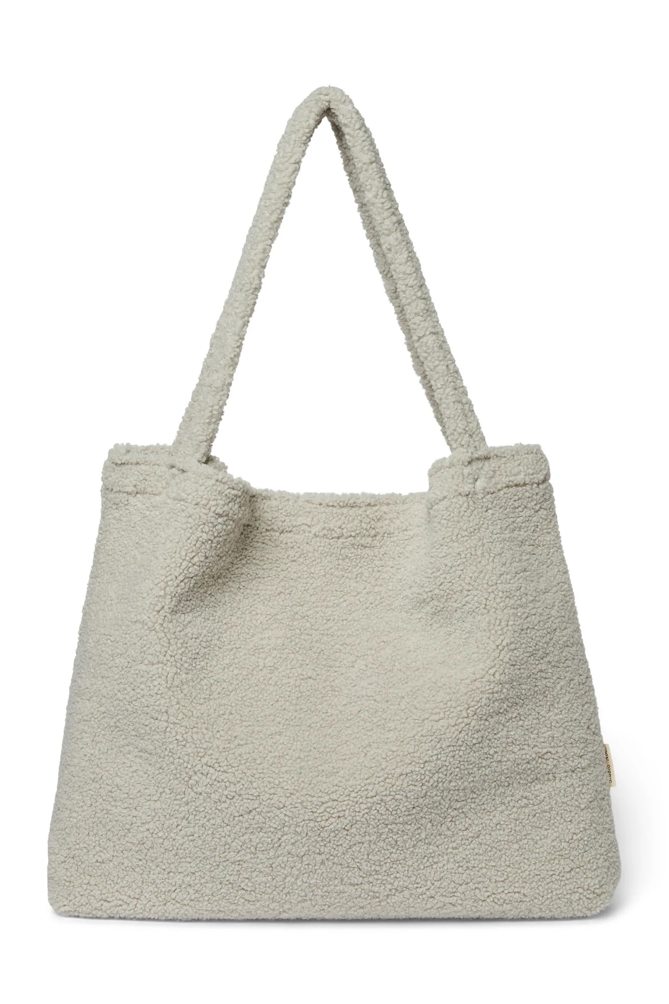 Studio Noos - Tasche Light grey teddy