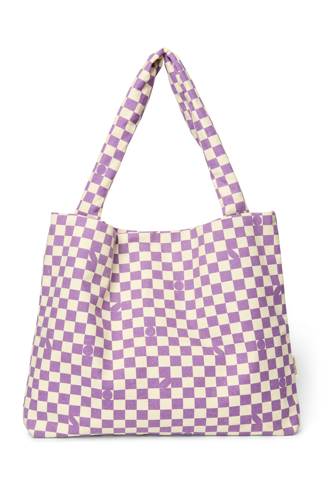 Studio Noos - Tasche Checkerboard Violet