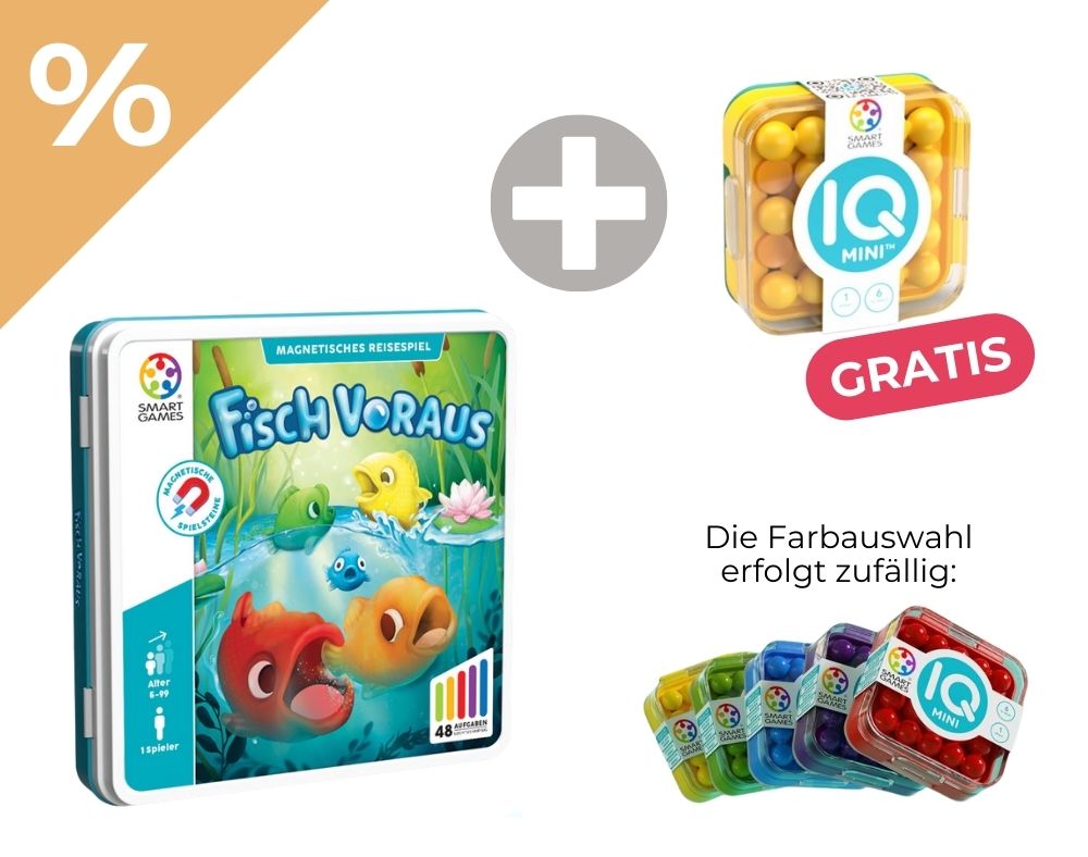 Dream Deals - smart games: Fisch voraus + IQ Mini