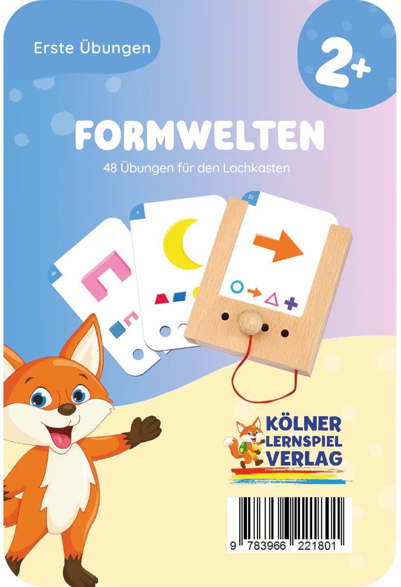 Kölner Lernspielverlag - Kartensatz Erste Übungen Formenwelten ab 2 Kölner Lernspielverlag - Kartensatz Erste Übungen Formenwelten ab 2