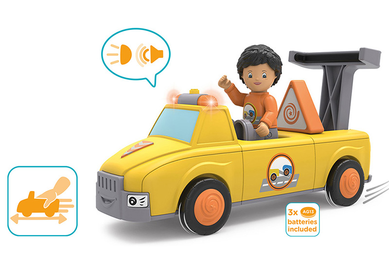 0123_04 Toddys - Spielauto mit Figur "Chris Carry"