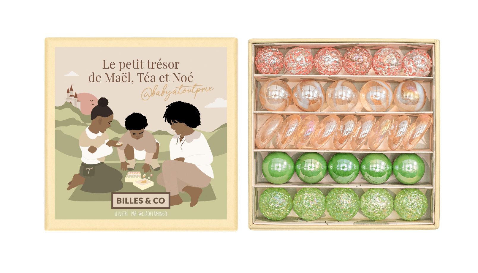 Billes & Co - Murmelbox mini Le Petit Trésor