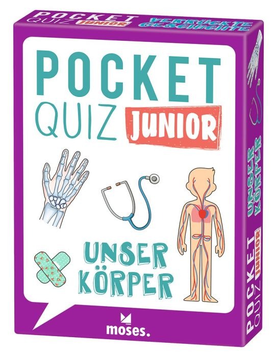 moses - Pocket Quiz junior Unser Körper
