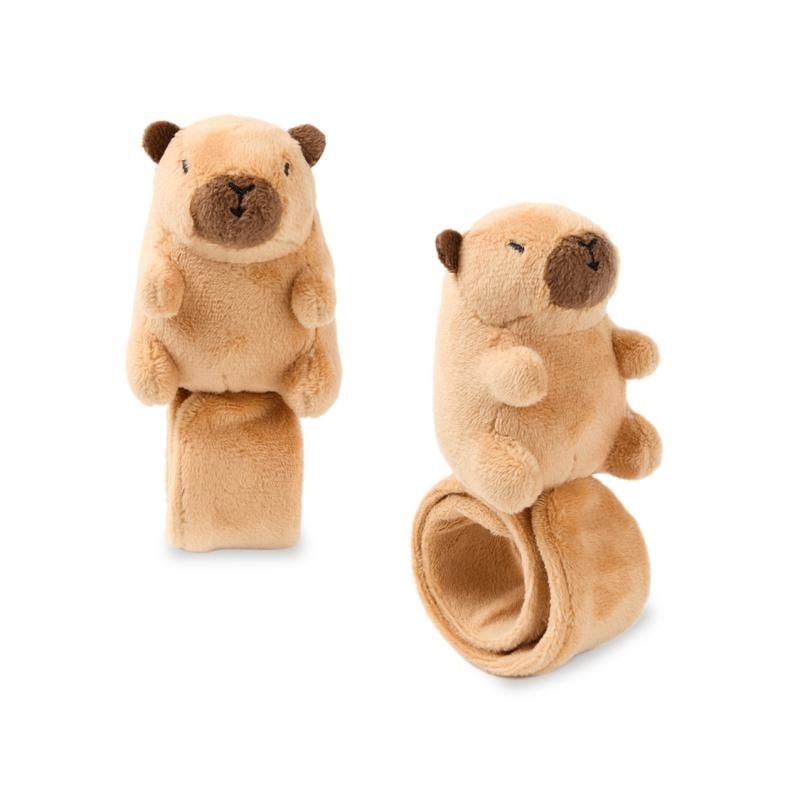 Trendhaus -  Happy Life Capybara Plüsch Snap-Armband