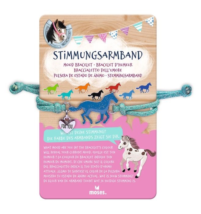 moses - Pferde Stimmungsarmband