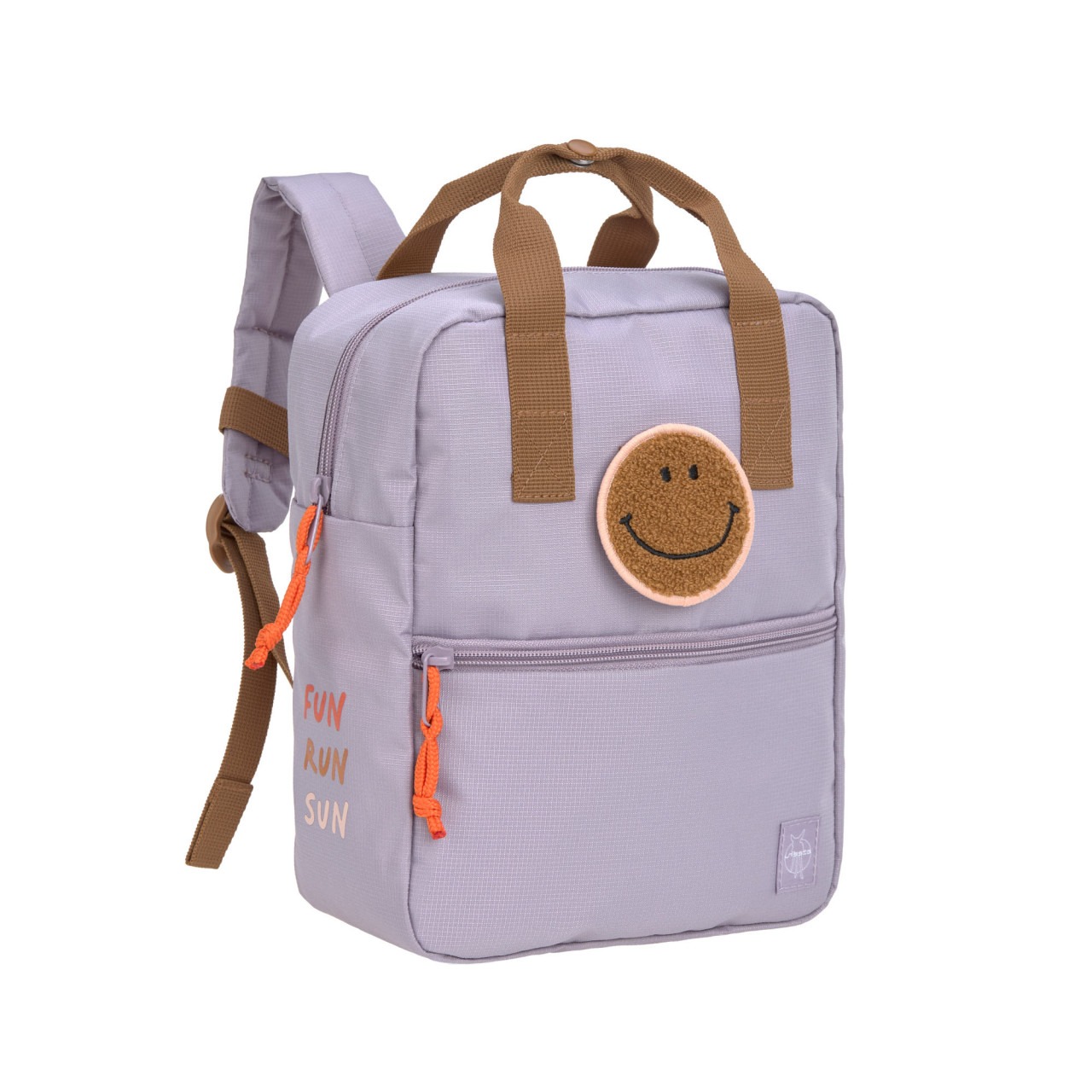 LÄSSIG - Kindergartenrucksack Square Little Gang Lila