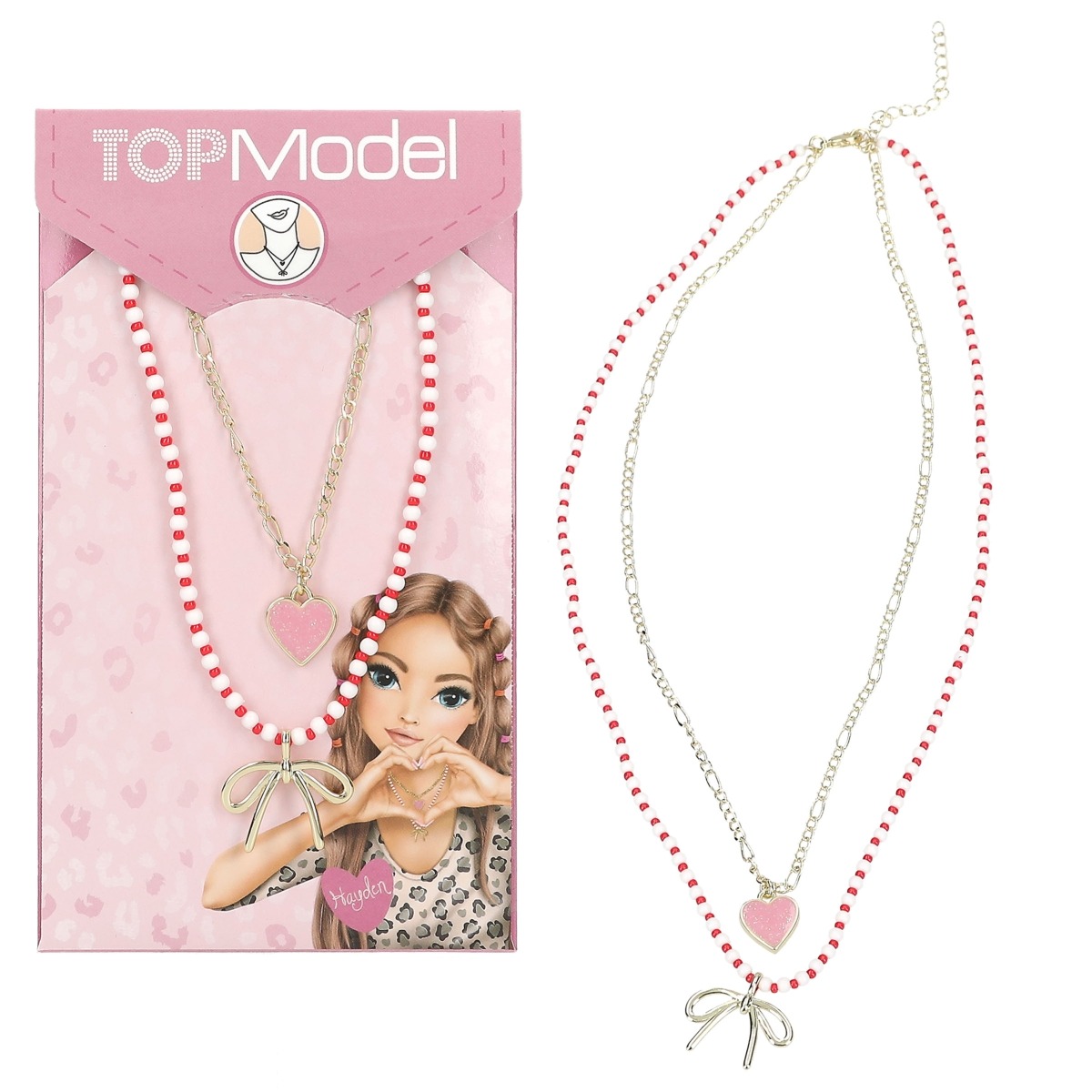 TOPModel - Halskette Doppel LEOHEART