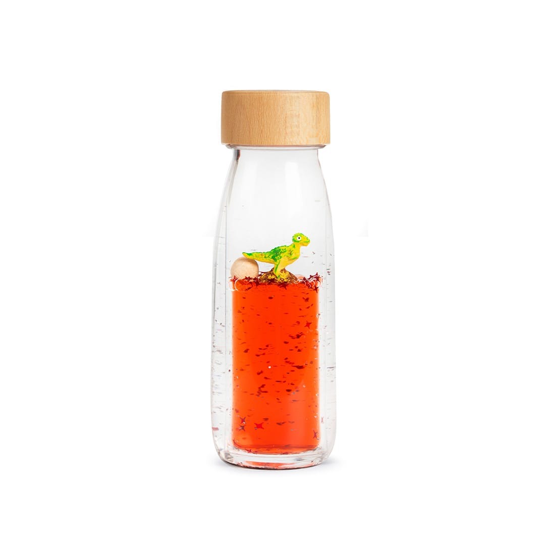 PETIT BOUM - Sensorikspielzeug "Move Bottle T-Rex"