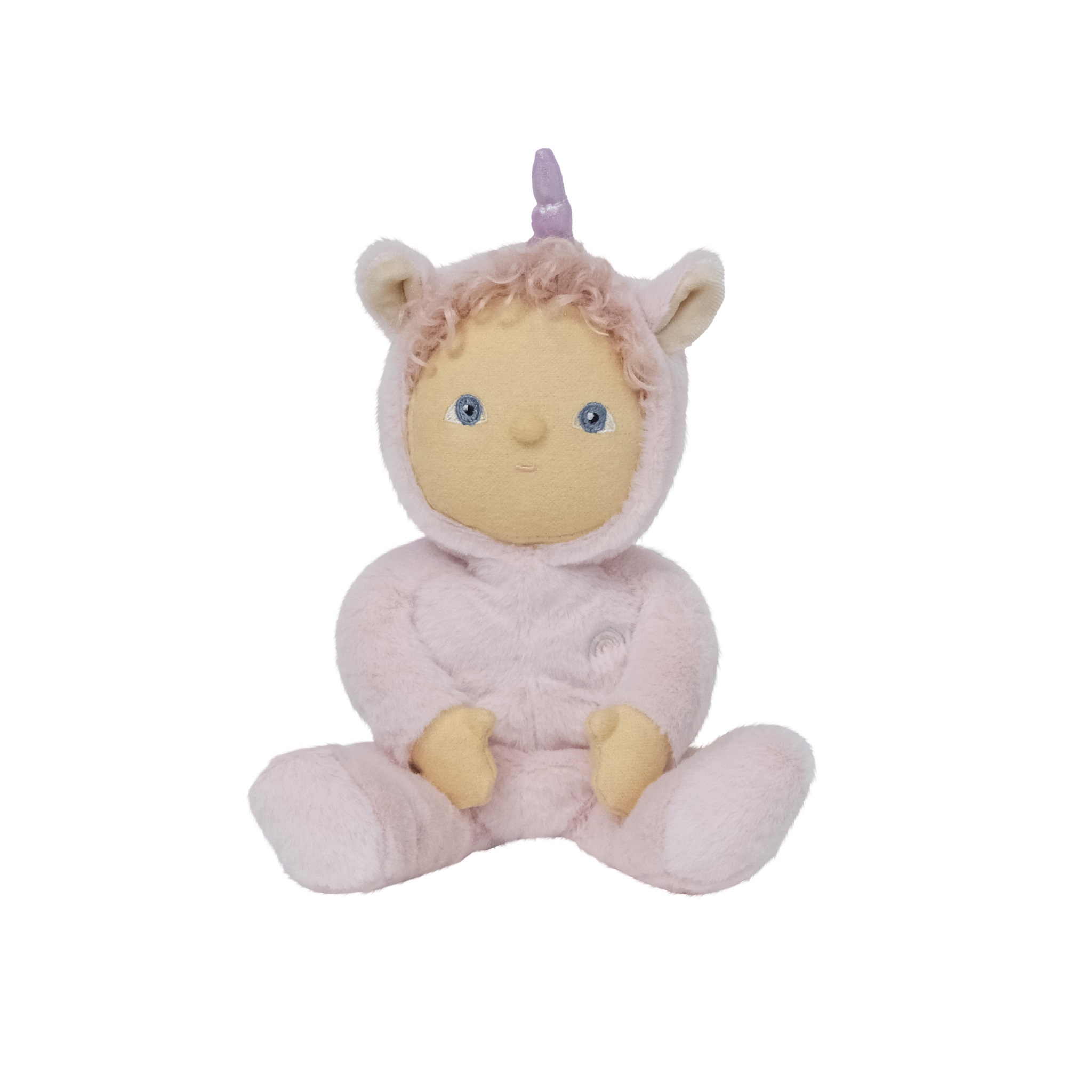 Olliella - Kuschelpuppe Dinky Dinkums Unicorns Pink