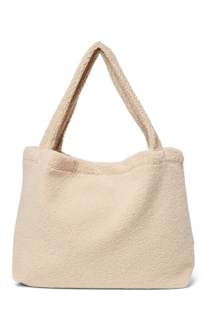 Studio Noos - Tasche Ecru teddy