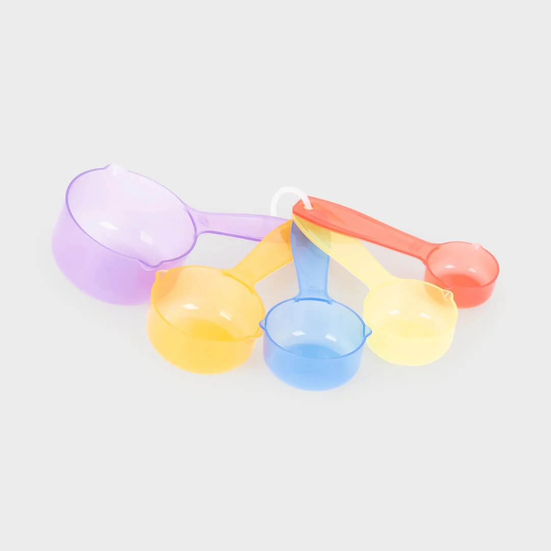 tickit - Transparente Farbmessbecher 5er Set