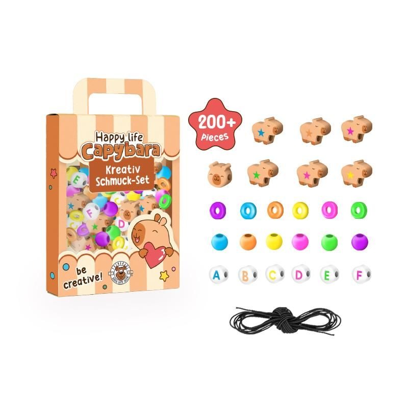 Trendhaus -  Happy Life Capybara Kreativ-Schmuckset
