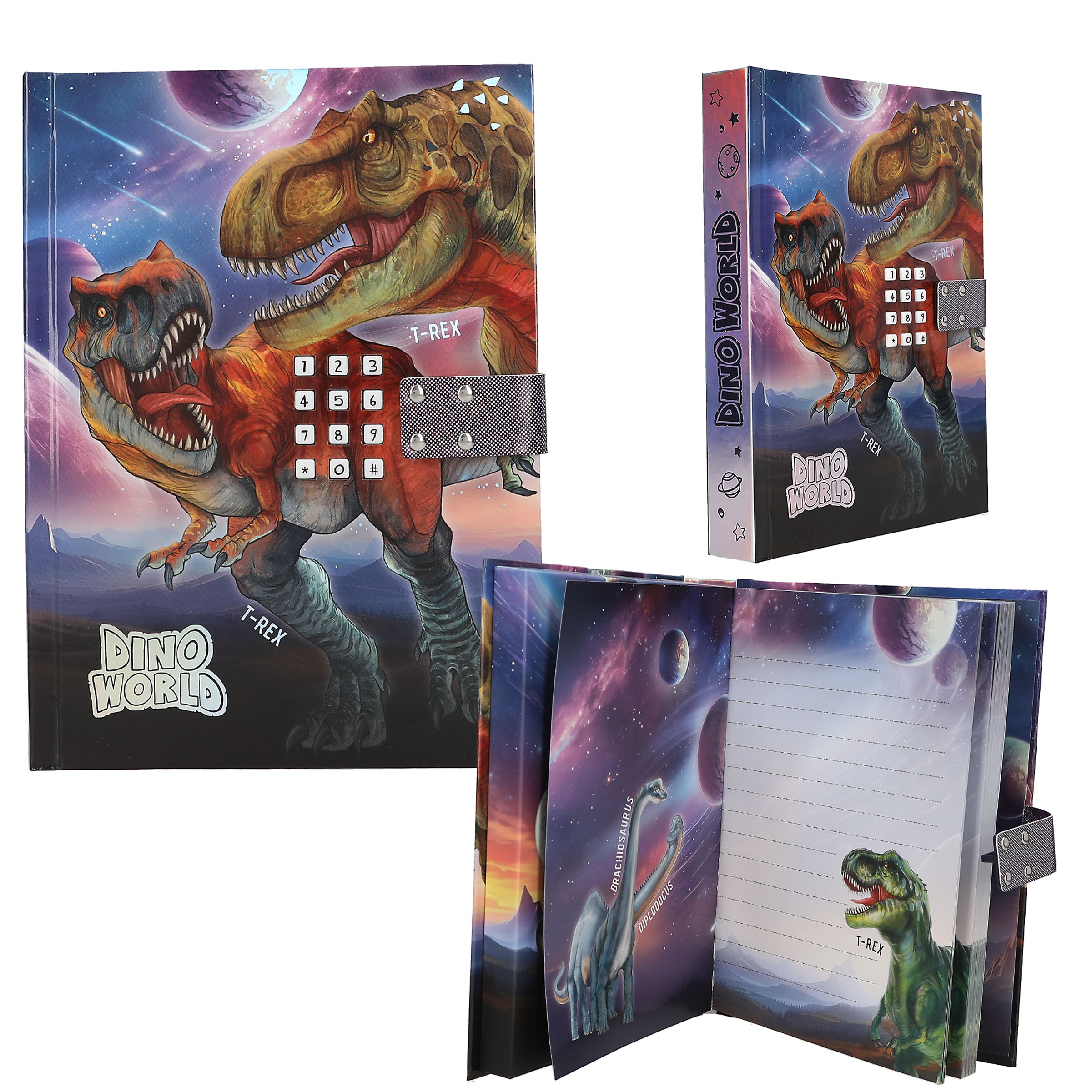 DINO WORLD - Tagebuch Geheimcode mit Sound DINO WORLD - Tagebuch Geheimcode mit Sound