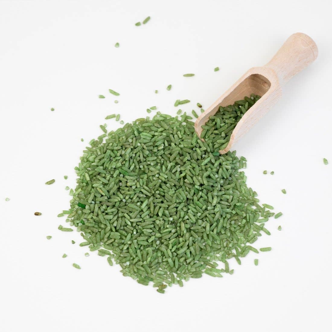 Leukmetletters - Sensorikspielzeug Play Rice 250g Forest Green Leukmetletters - Sensorikspielzeug Play Rice 250g Forest Green