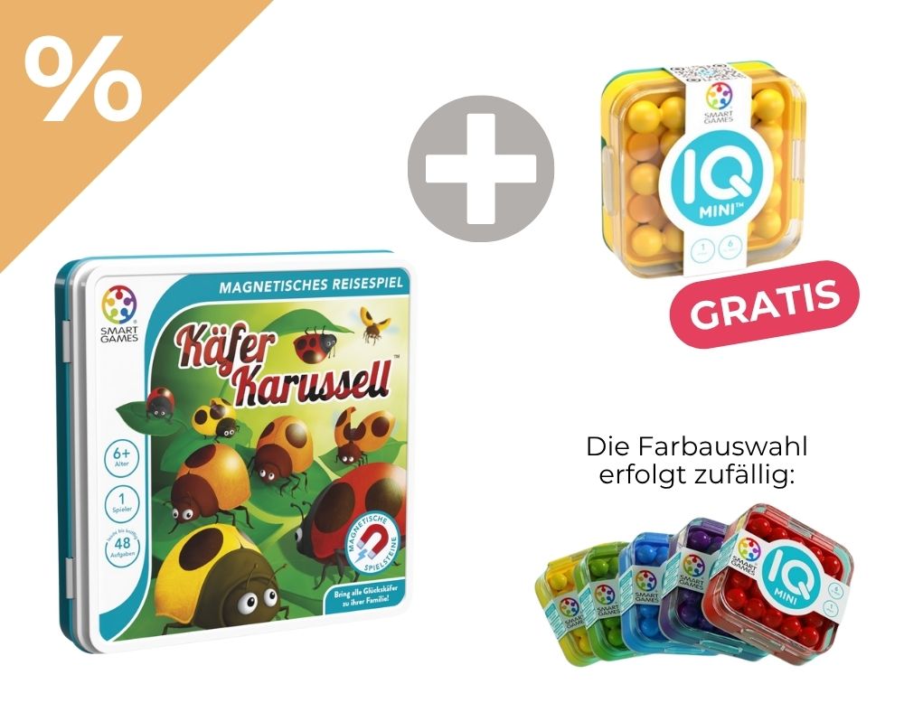Dream Deals - smart games: Käfer Karussell + IQ Mini 