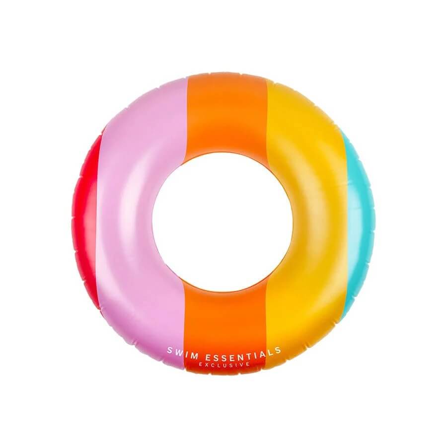 Swim Essentials - Schwimmring 90cm: Rainbow