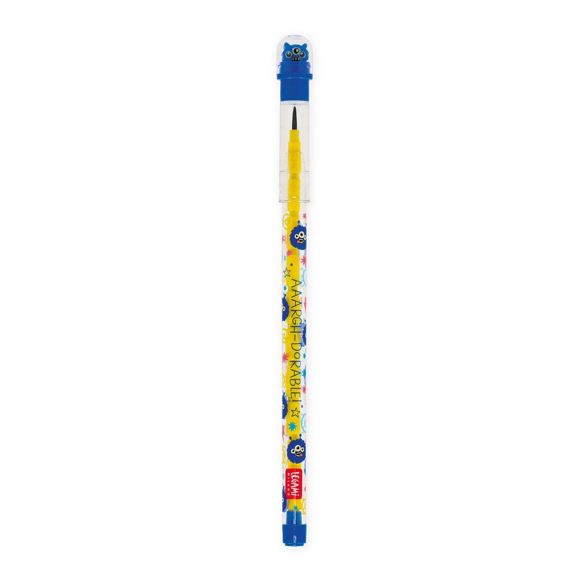 Legami - Stapelbarer Monster Bleistift mit Radiergummi - Take a Tip 