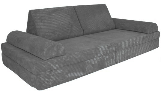 womby-spielsofa-GRAU2 Wumbolino - Spielsofa Cord