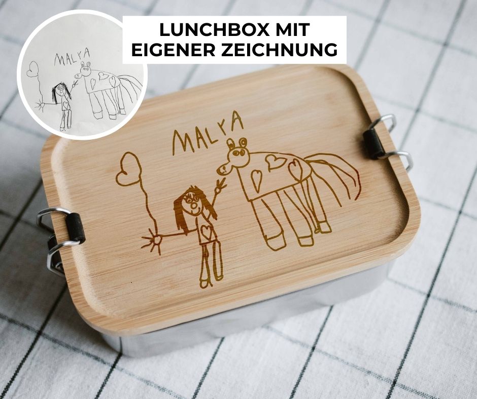 Invy Design - Lunchbox mit eigener Zeichnung Invy Design - Lunchbox mit eigener Zeichnung
