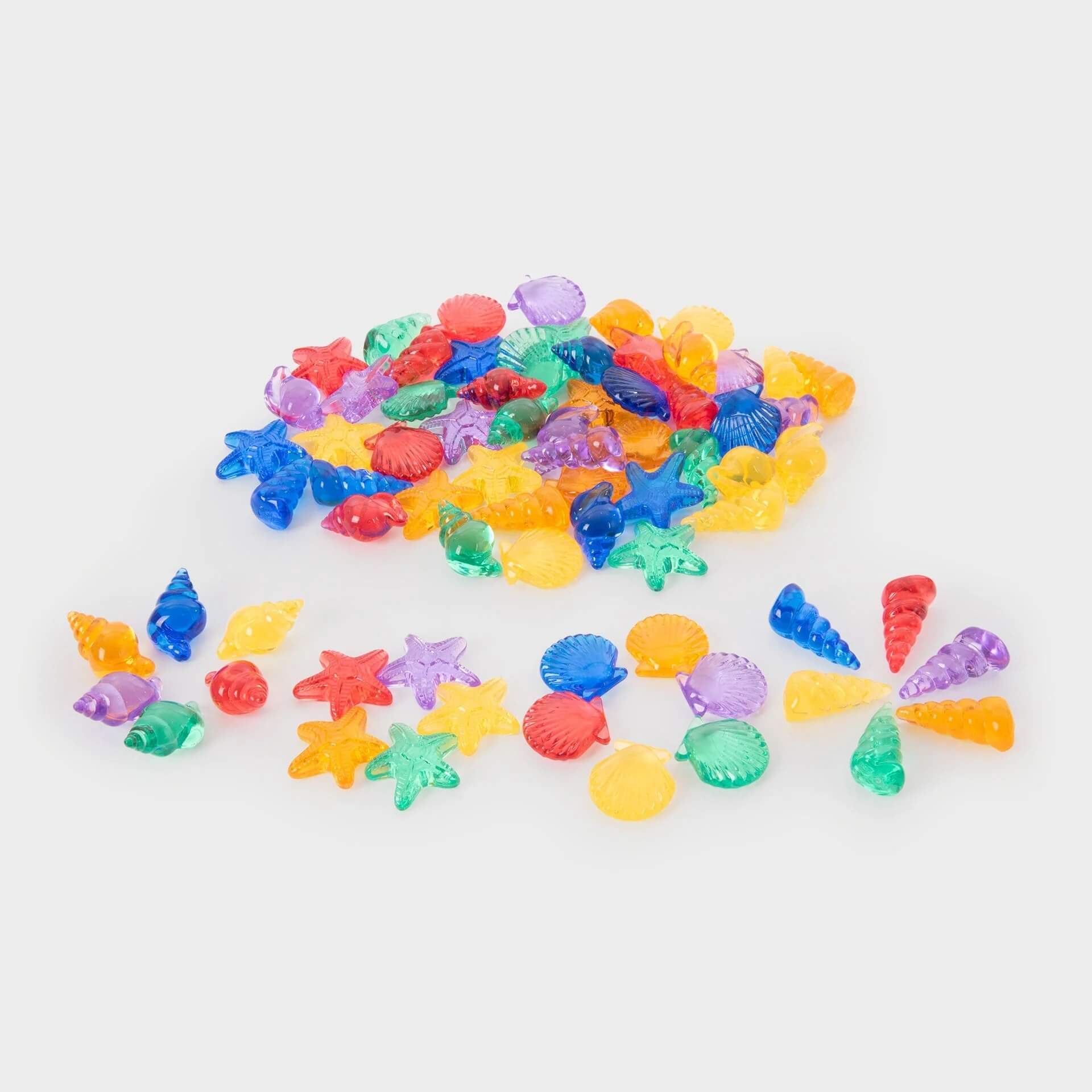 tickit - Transparente Muscheln 72stk tickit - Transparente Muscheln 72stk