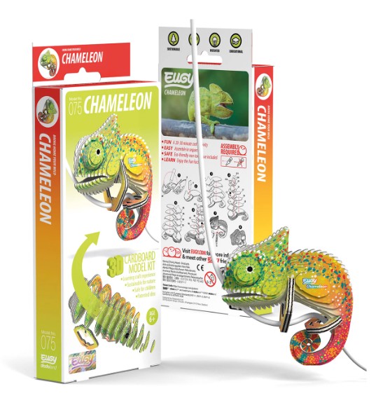 Eugy - 3D Bastelset Chamäleon