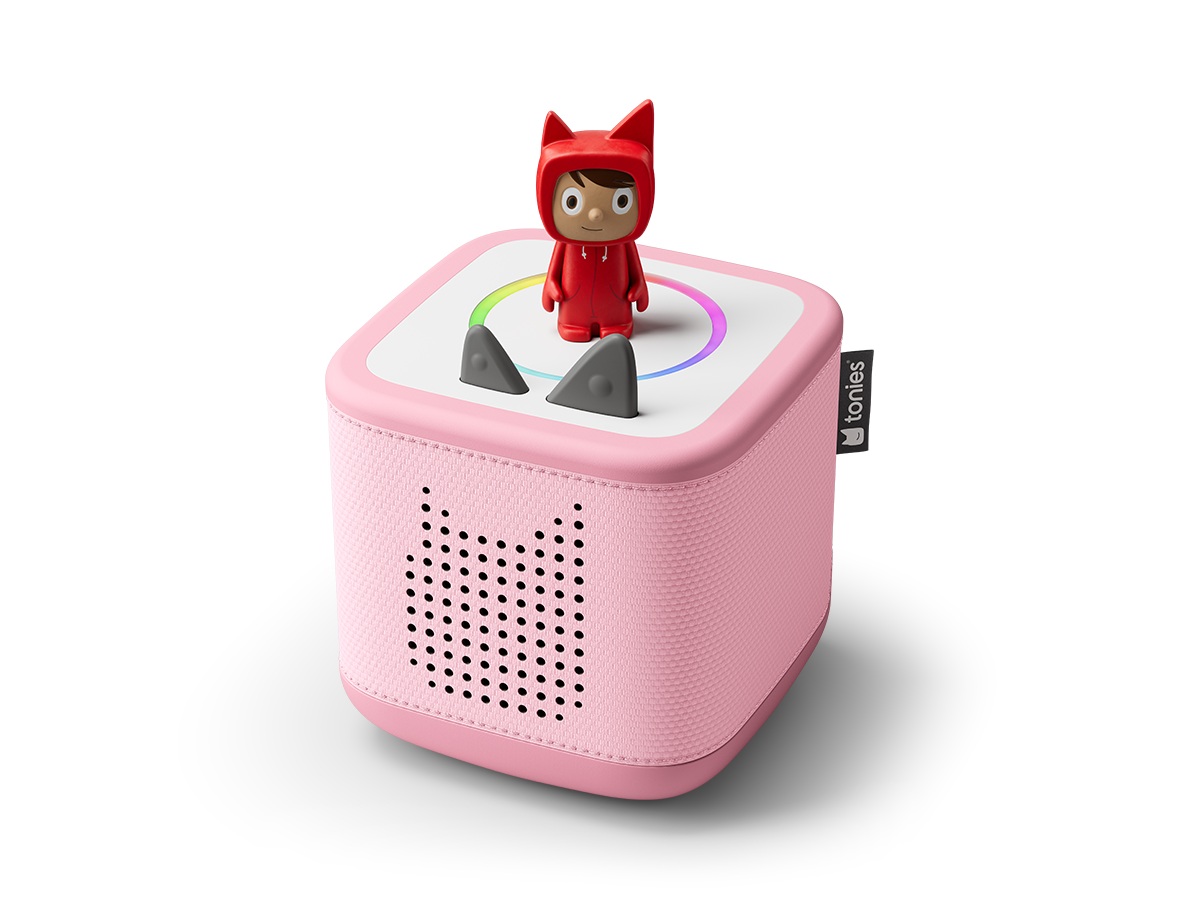 tonies - Toniebox 2 Rosa Starter Set Kreativ-Tonie Rot