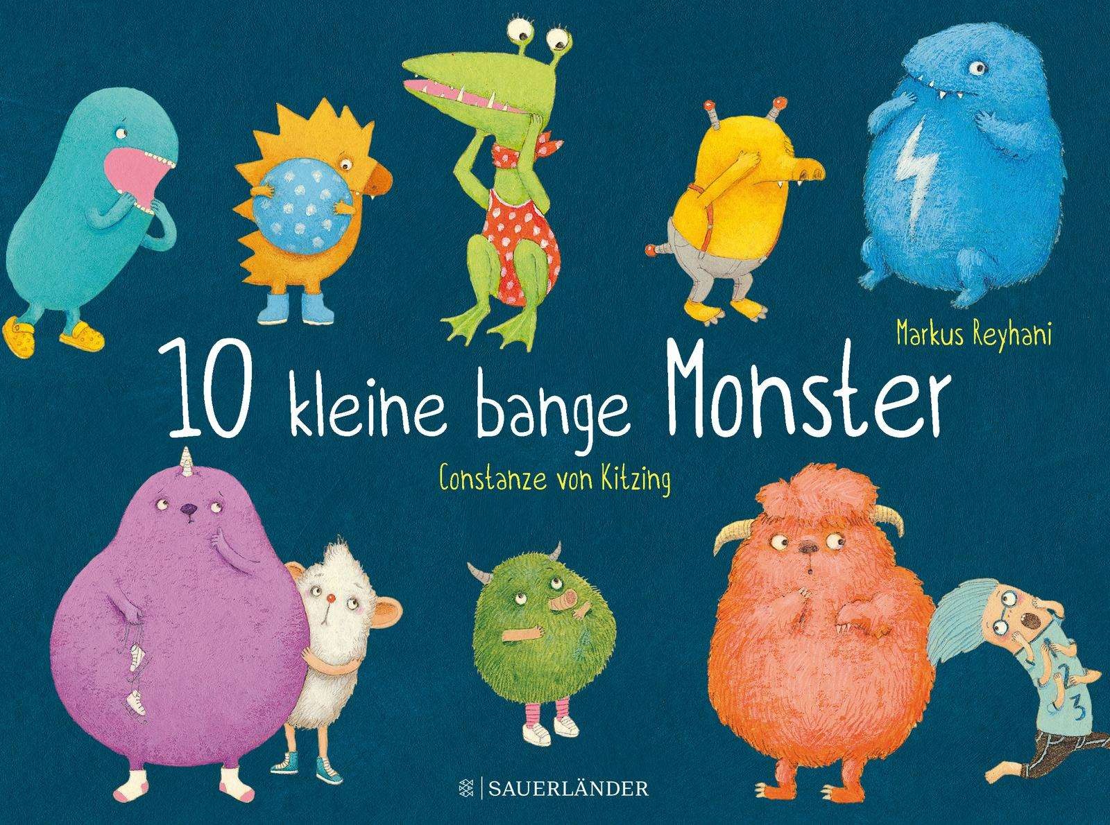 Sauerländer - Buch: 10 kleine bange Monster Sauerländer - Buch: 10 kleine bange Monster