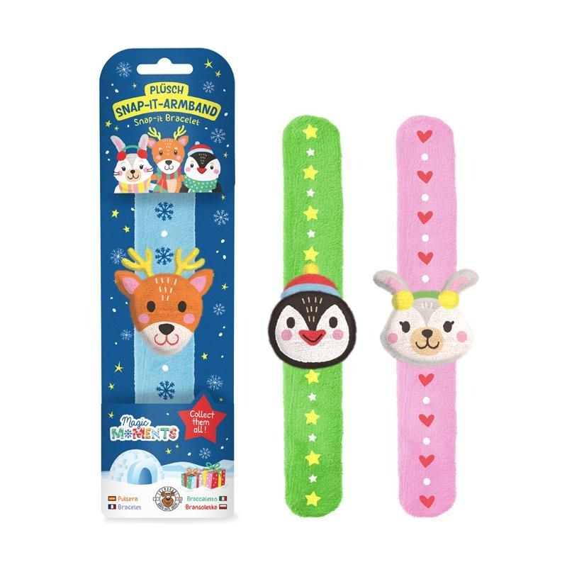 Trendhaus - MAGIC MOMENTS Plüsch Snap-Armband