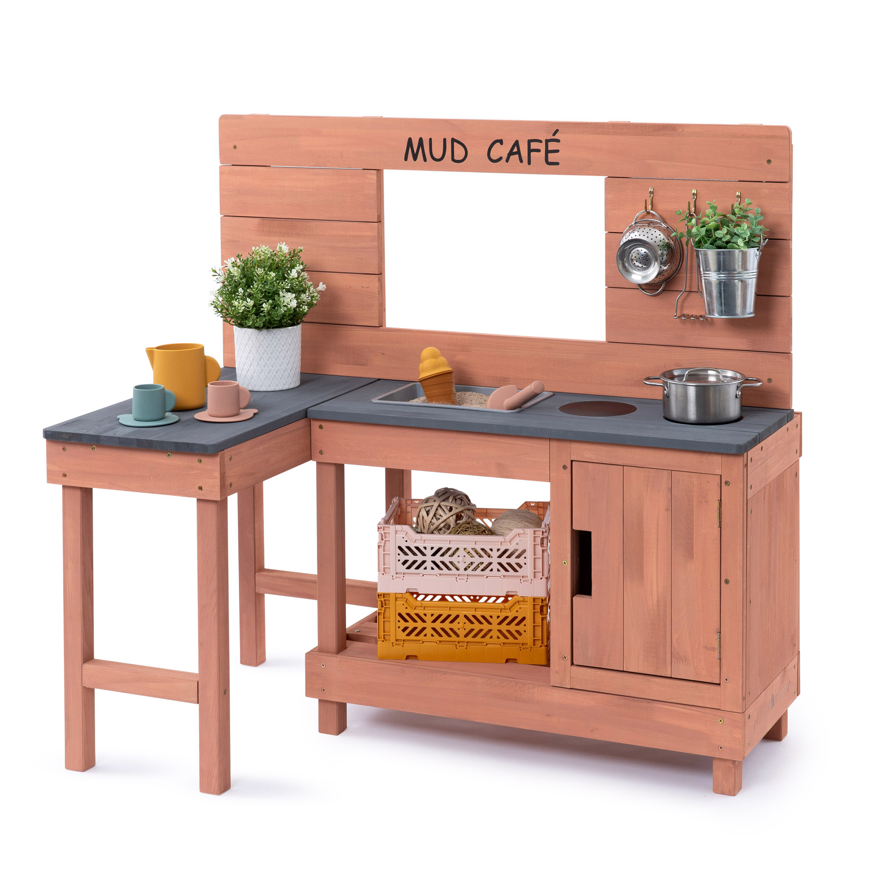 MUDDY BUDDY ® - Matschküche "Coffee Corner" puderrosa