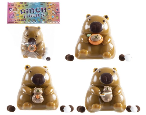 Triton-X - Fidget: Pinch Family Squeeze Capybara 