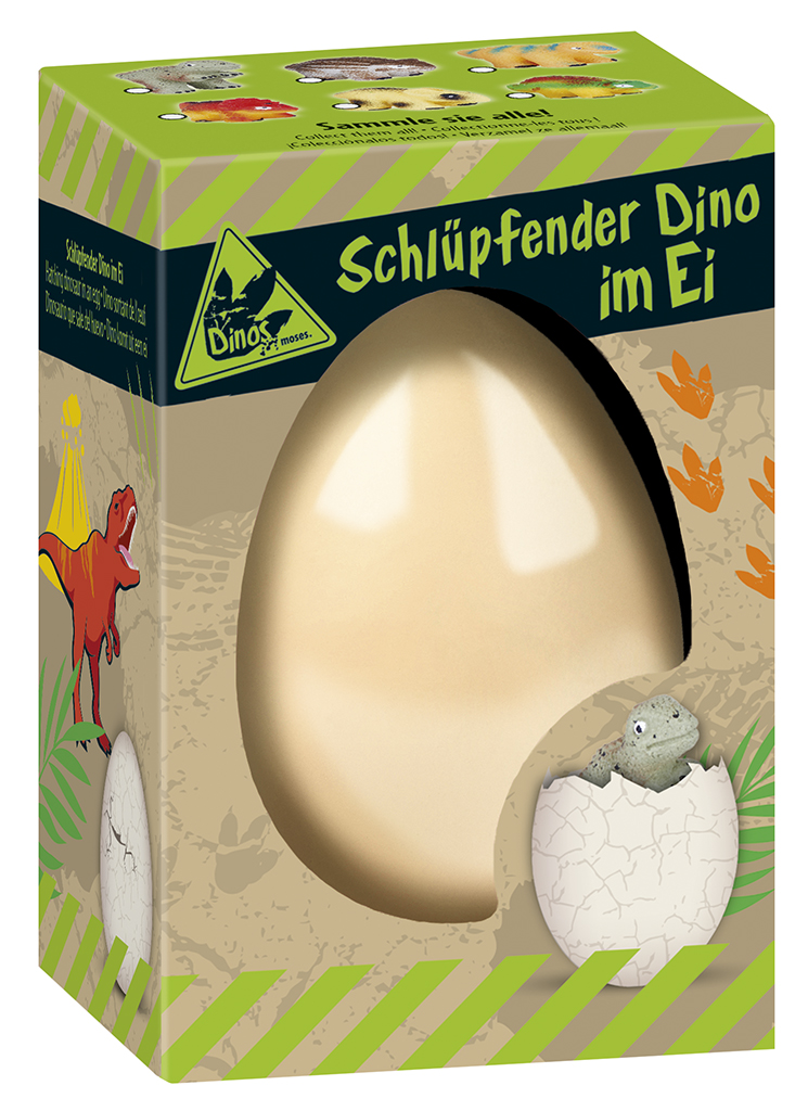 moses - Schlüpfender Dino im Ei