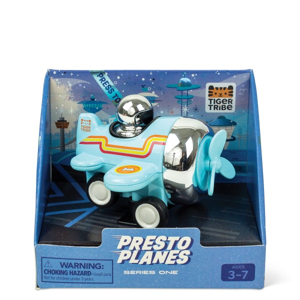 Tiger Tribe - Mini-Rennflugzeug Presto Racers: Lofty Blue