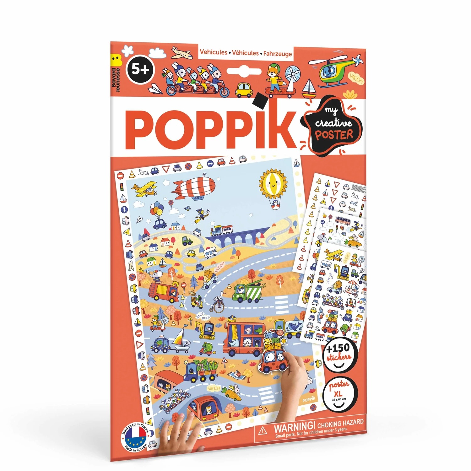 Poppik - Stickerposter Fahrzeuge