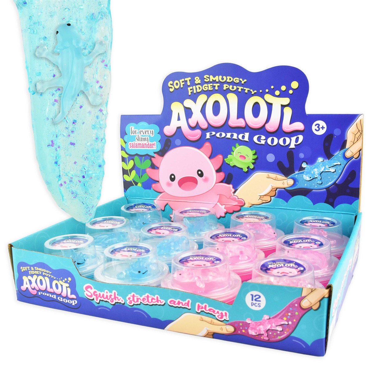 Robetoys - Glitzerknete mit Axolotl Robetoys - Glitzerknete mit Axolotl