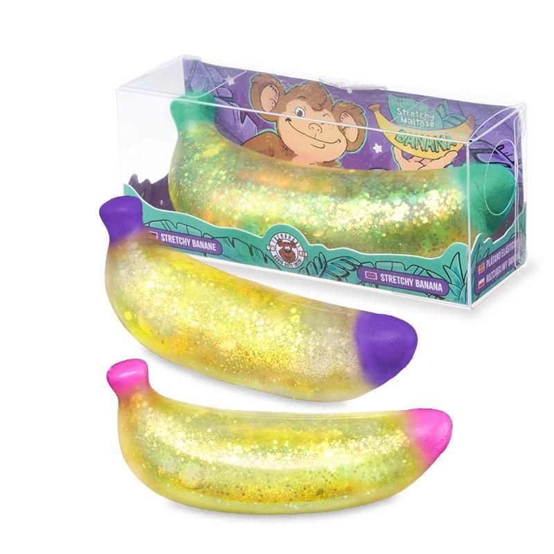 Trendhaus - Fidget: Glitzer-Maltose-Banane